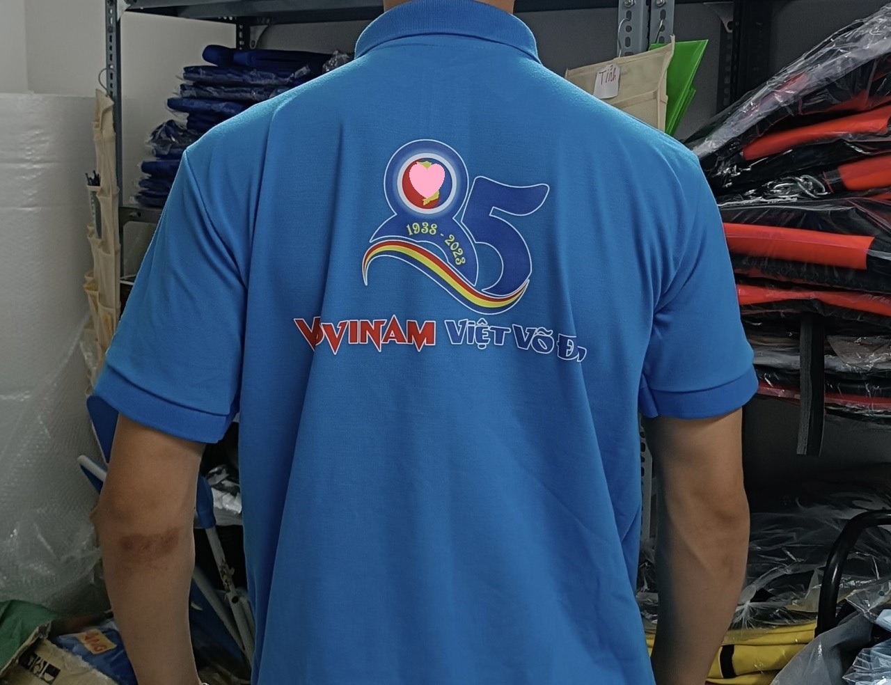 {ÁO THUN POLY CÓ CỔ} IN 85 NĂM VOVINAM MÔN PHÁI AILAIKIT