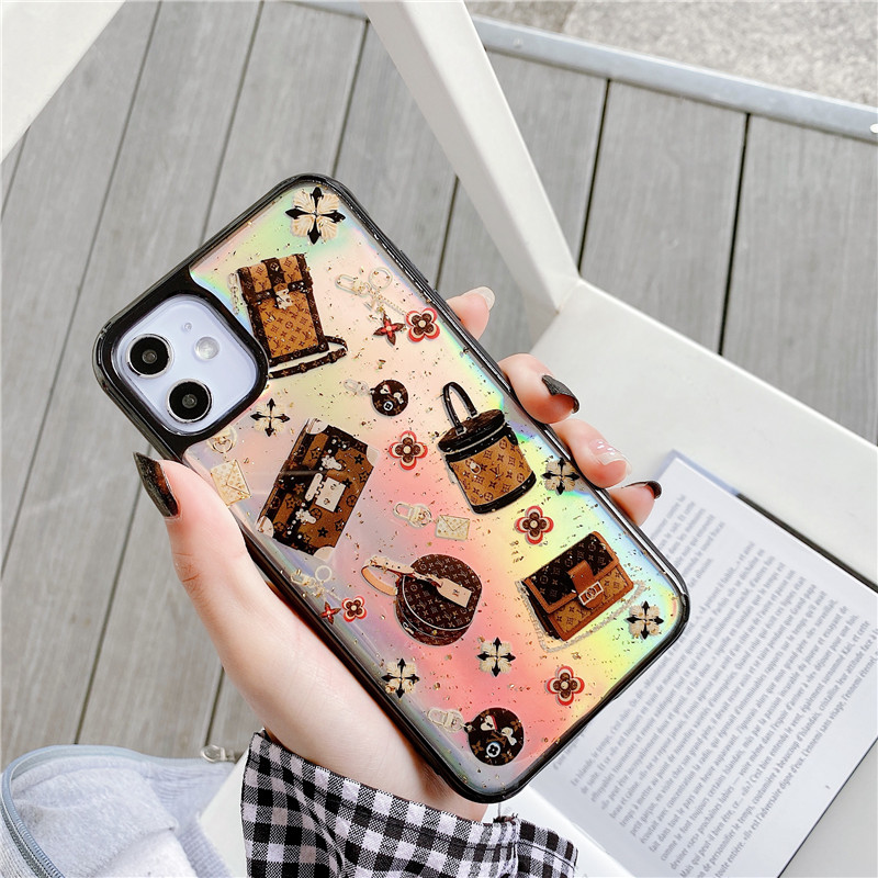 [ SALE LỖ ] [ IPHONE ] Ốp Lưng Trong Suốt Viền Màu Silicon Trademark ( Kèm Miếng Phản Quang)