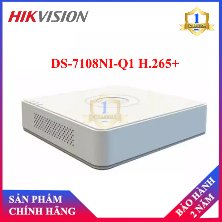 [HCM]Đầu ghi IP 8 kênh Hikvision DS-7108NI-Q1 H.265+