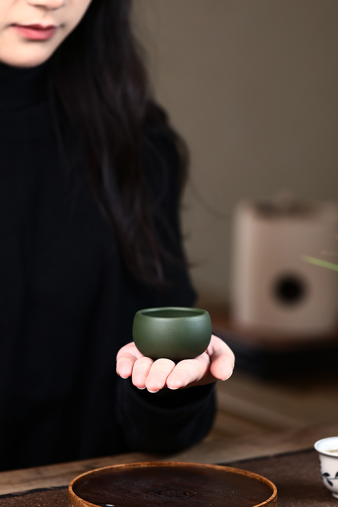 Chén Tử Sa Nghi Hưng 60 ml (Lục Nê)