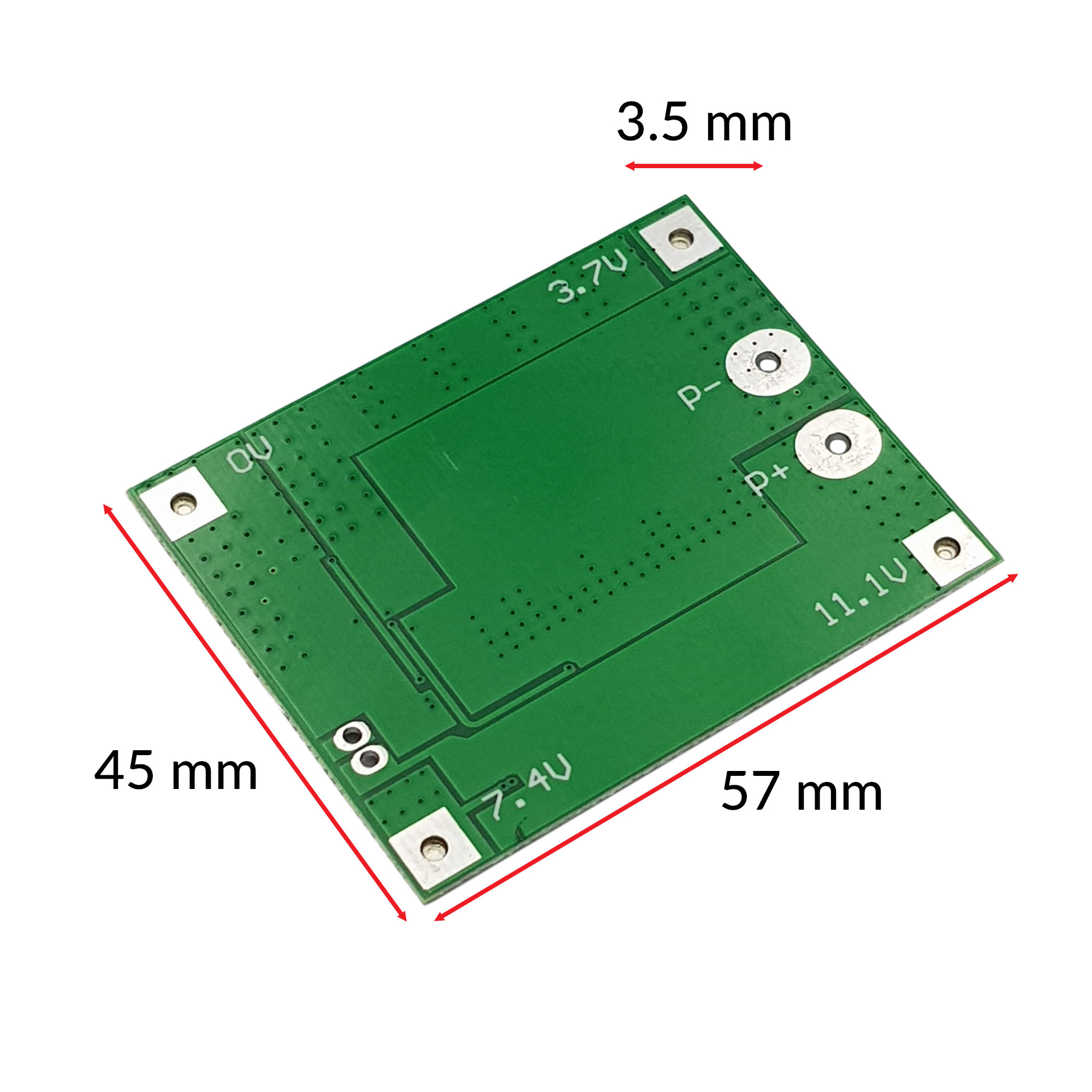 Mạch sạc xả và bảo vệ pin 3s 25A
