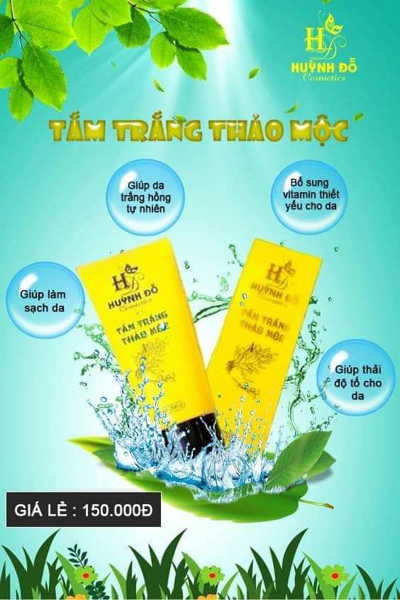 [HCM]tắm trắng thảo mộc Huỳnh Đỗ