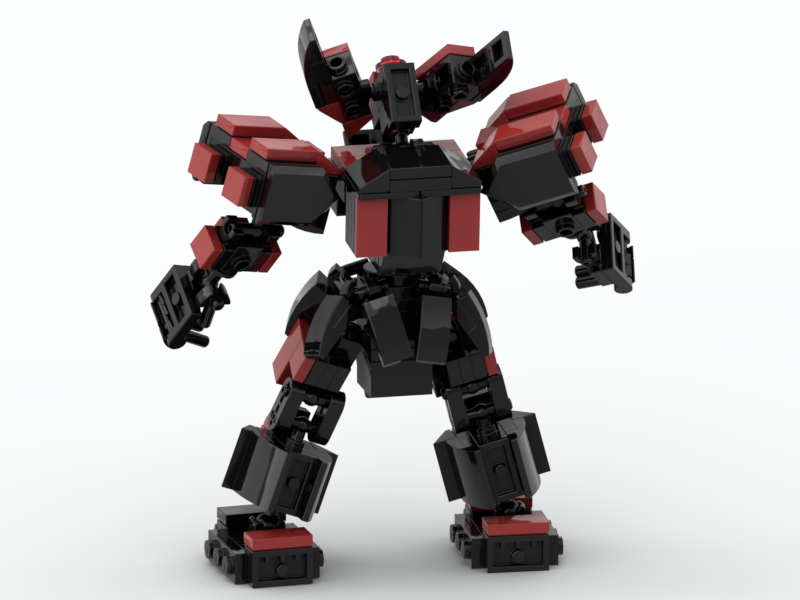 Đồ chơi lắp ráp Lego Moc Mech Demon