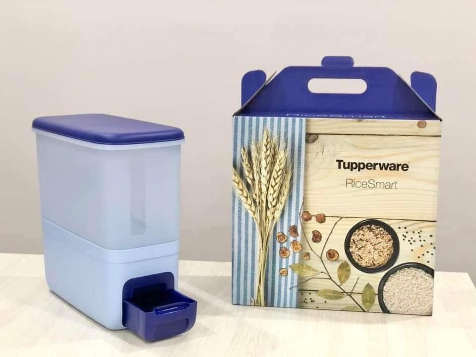 (Hàng chính hãng) Thùng đựng gạo Tupperware Rice Dispencer 10kg