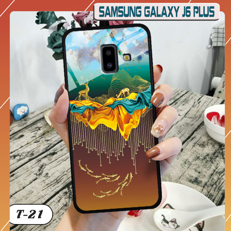 Ốp kính 3D Samsung Galaxy J6 Plus