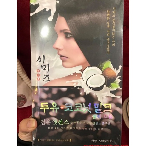 Nhuộm đen tóc thảo dược linh chi