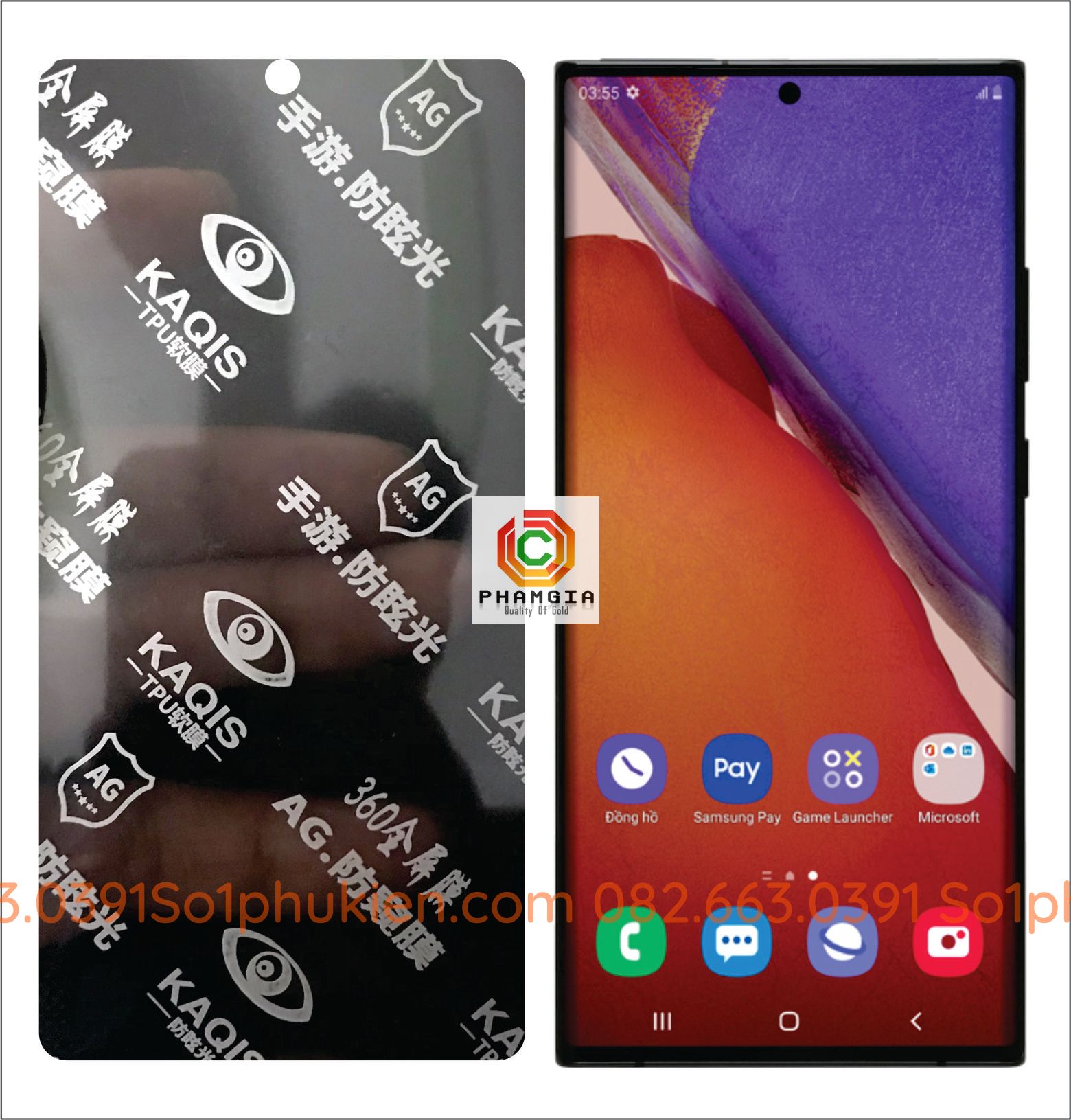 PPF chống nhìn trộm Samsung Note 20 Ultra siêu bền