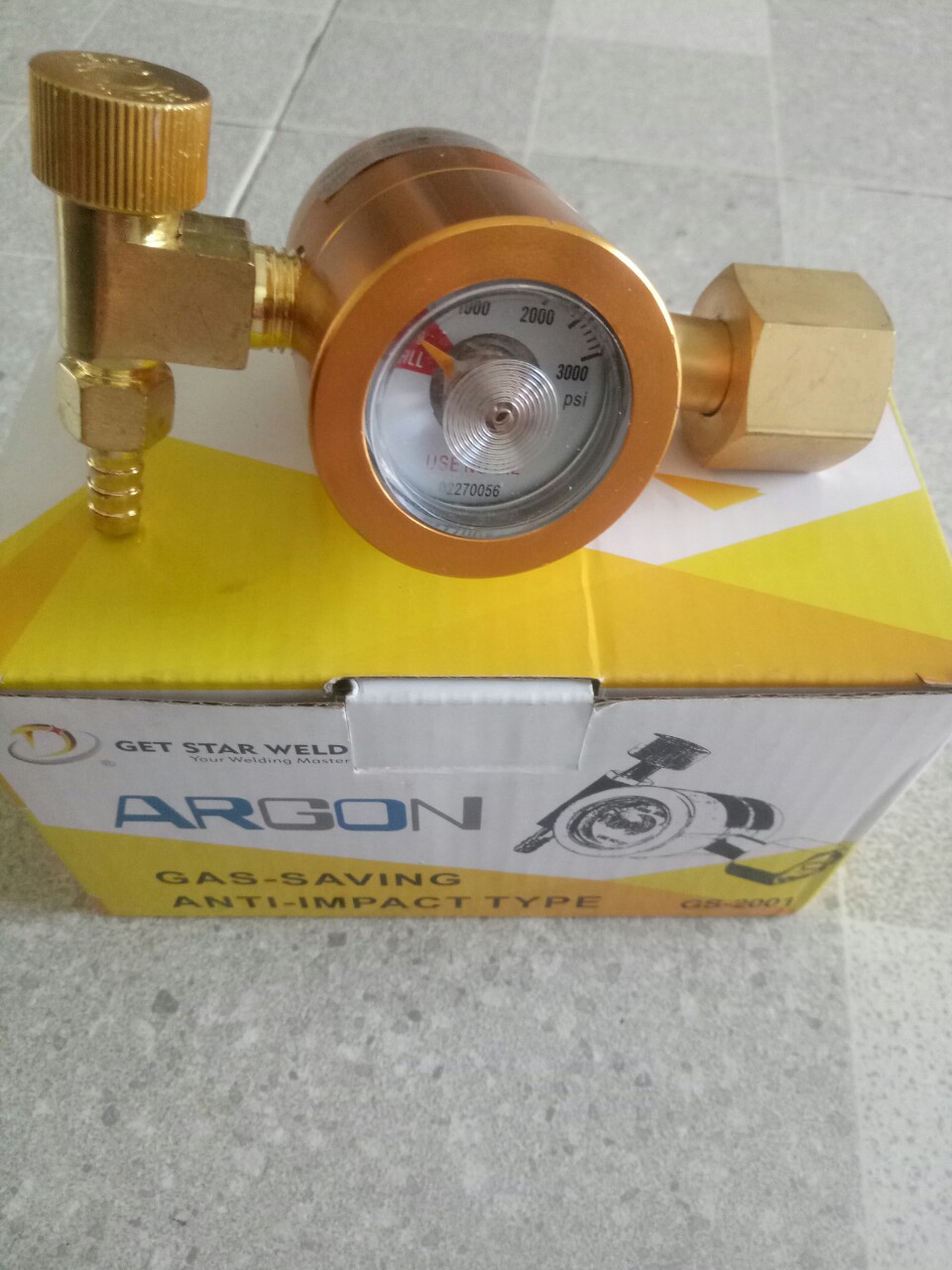 Đồng hồ Argon tiết kiệm khí