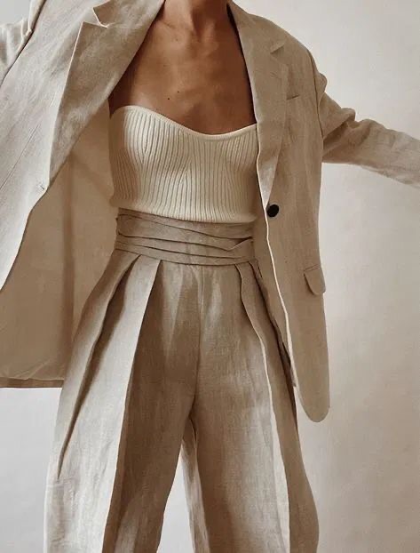 BLAZER LINEN PREMIUM