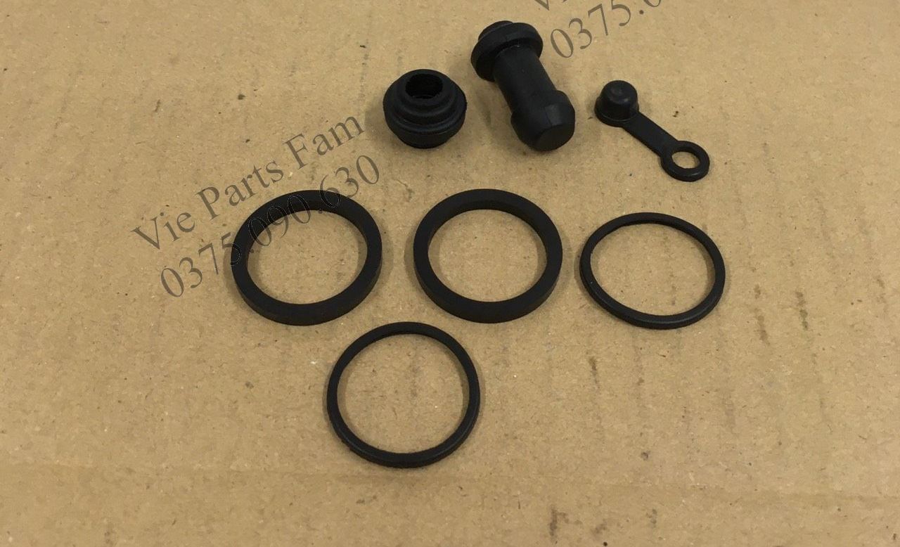 Combo 7 chi tiết bộ phốt heo dầu Jupiter (các dòng Jupiter dùng heo dầu có 2 piston) (hàng tốt)