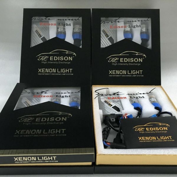 Bóng đèn xenon edison 4500k-6000k ( đầy đủ tất cả các chân)