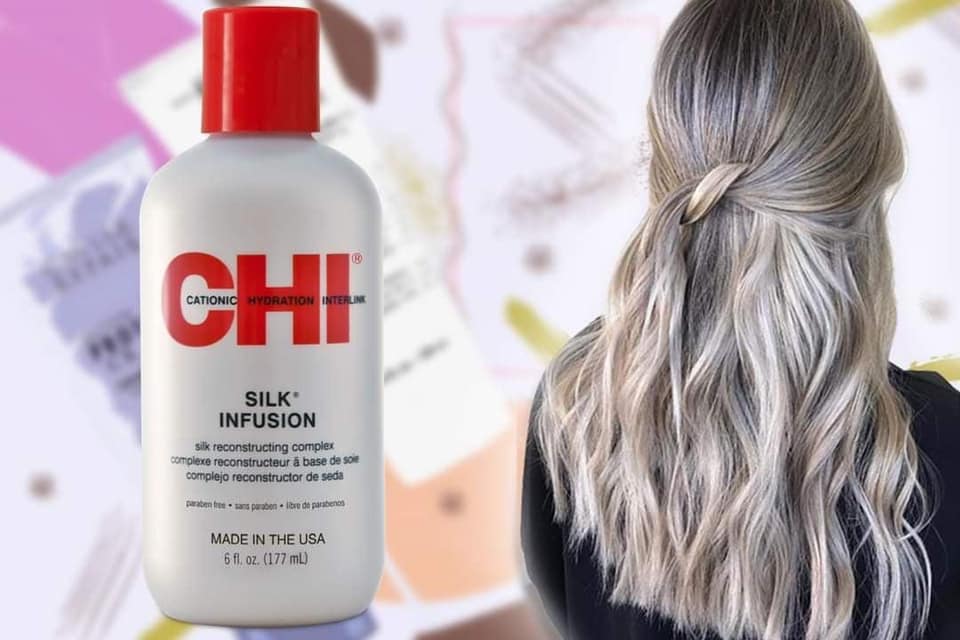 [AUTH - BILL US] TINH DẦU DƯỠNG TÓC CHI SILK INFUSION 59ml
