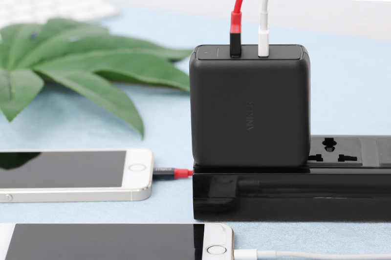 Adapter sạc 2 cổng USB 20W Anrport SpeeA2025 Đen