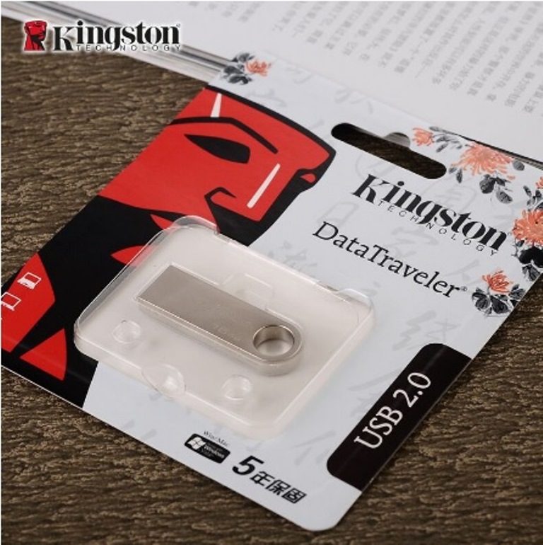 USB KINGSTON 2.0 VỎ THÉP SIÊU MỎNG CHỐNG SỐC CHỐNG NƯỚC