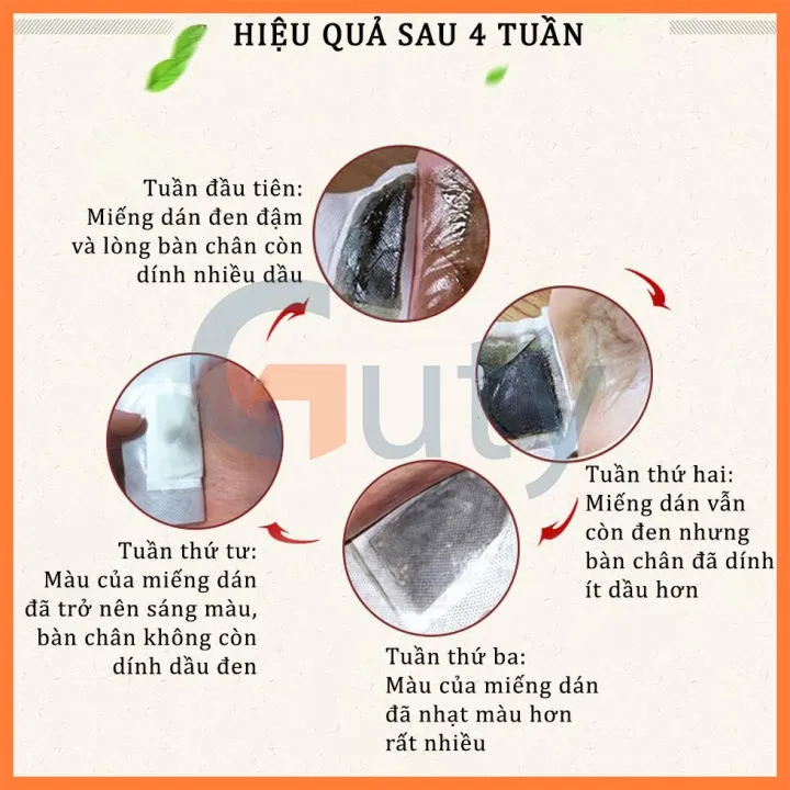 Miếng Dán Chân Ngải Cứu Thải Độc Lão Bắc Kinhc( Hộp 50 miếng ) Cao Dán Thải Độc