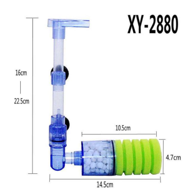 [HCM]Lọc bio đôi có kèm vật liệu lọc xinyou