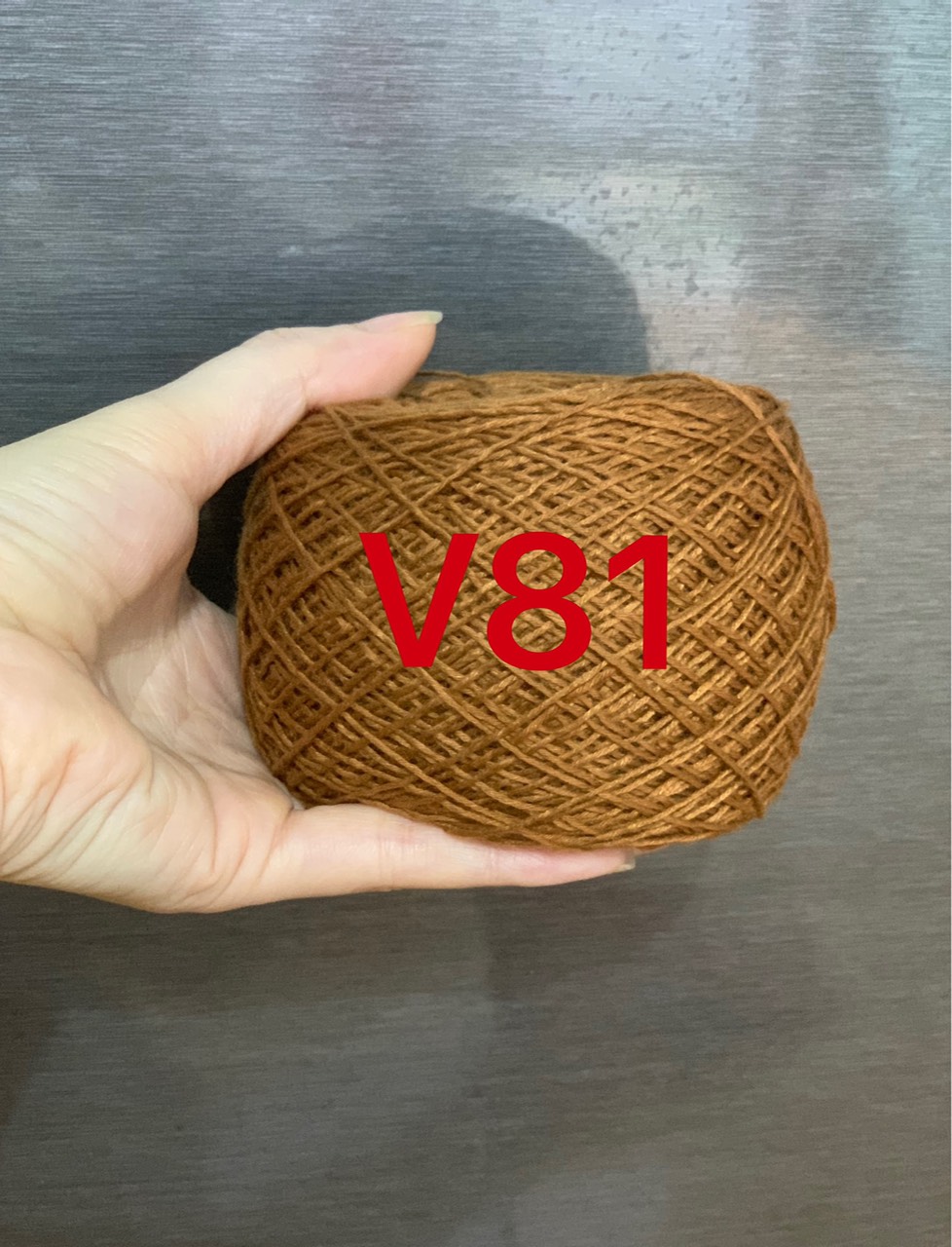 Len cotton vn, sợi to 1mm, không xù