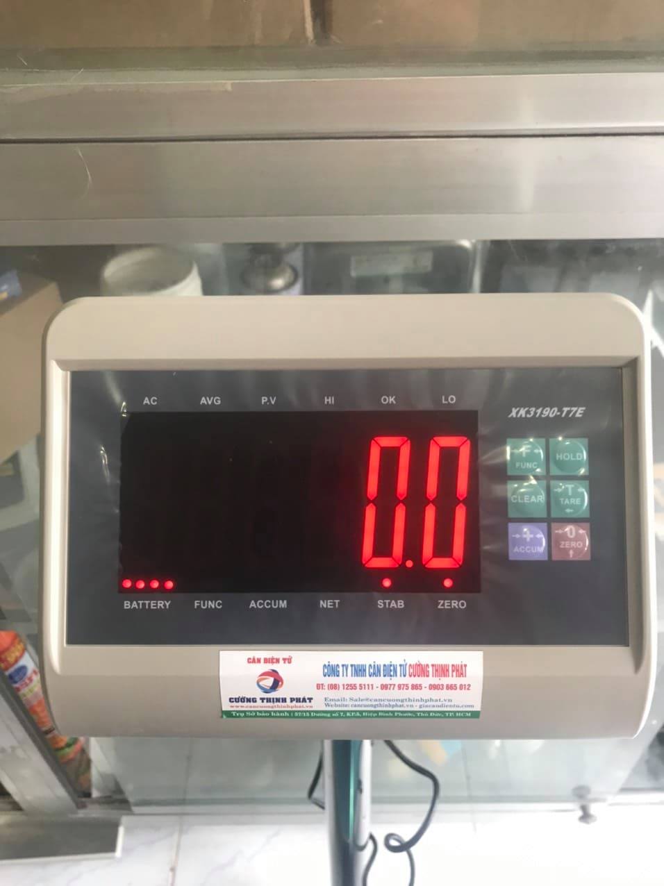 [HCM]Cân Điện Tử Đài Loan Yaohua T7E 100Kg - Đầu cân T7E