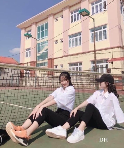 Áo Sơ Mi Tay Lỡ Túi Rộng Nữ