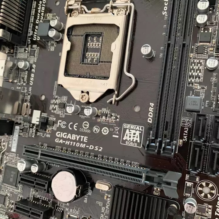 Main giga H110 hàng đẹp socket 1151 gen 6th 7th