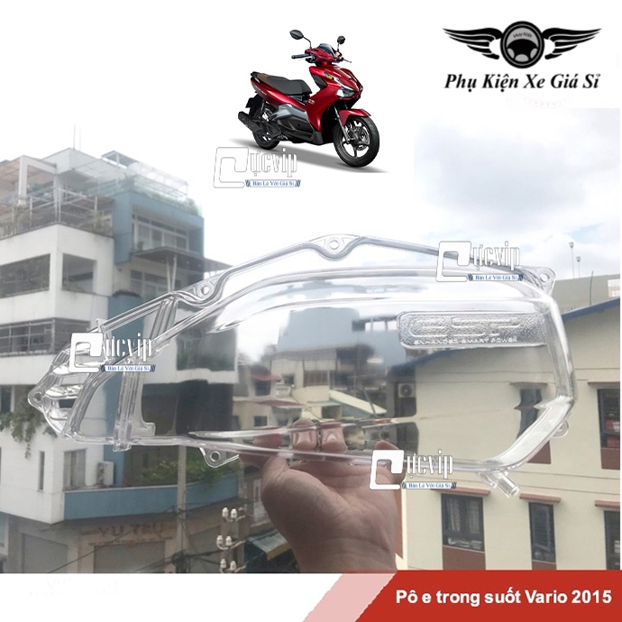 [HCM]Ốp Pô E Trong Suốt AirBlade 2020 (2016 - 2020) Vario 2015 - 2017 Vario 2018 - 2020 (125cc) PCX 2014 - 2017 Sh Mode MS1872