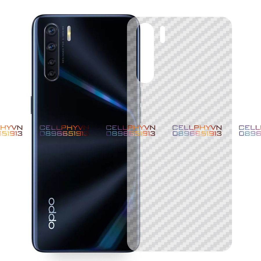 Miếng dán lưng cacbon Dành Cho Oppo A91