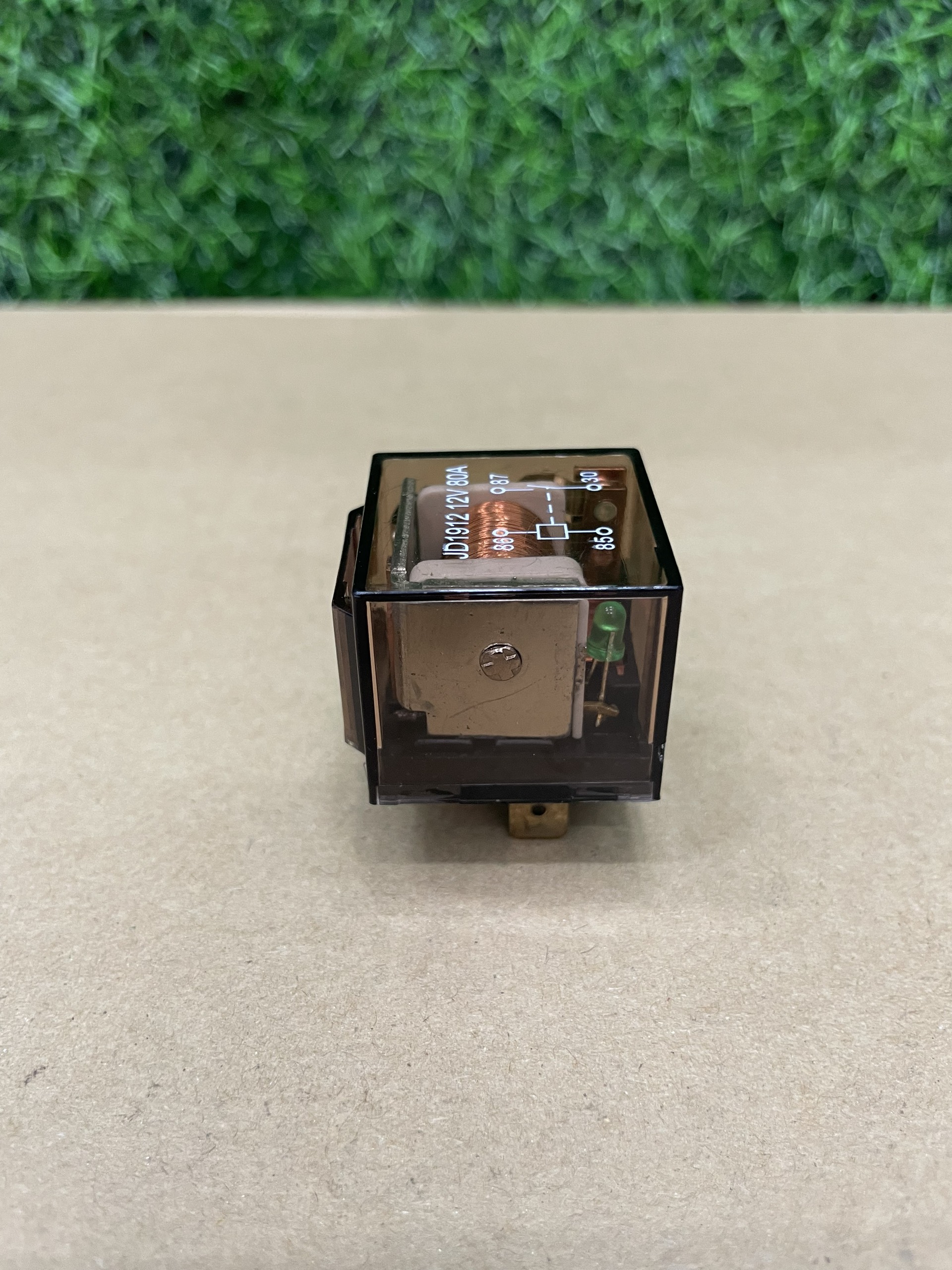 RỜ LE 4 CHÂN TRONG SUỐT (100A-24V) & (80A-12V)