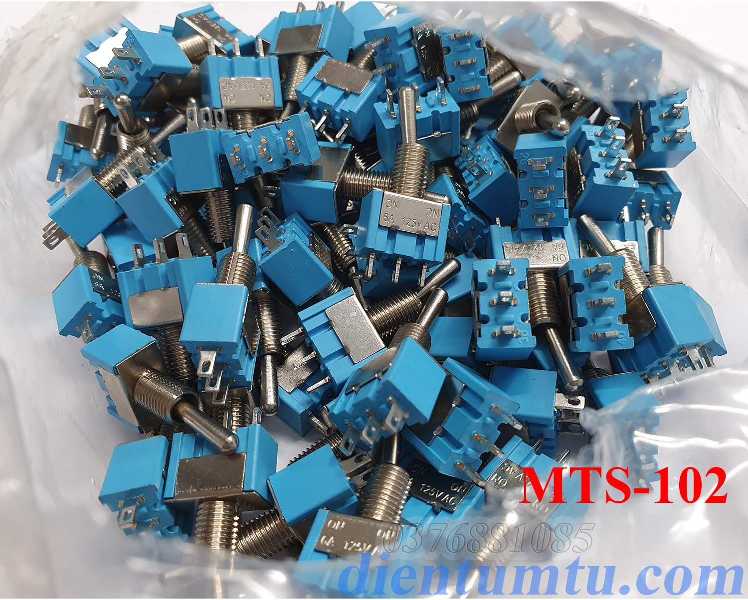 Công Tắc Gạt MTS-102 - MTS-103 - 3A/250V 6A/125V