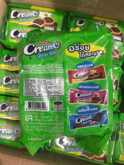 Bánh Cream-O của Thái Lan 432g( date mới) - Đỏ