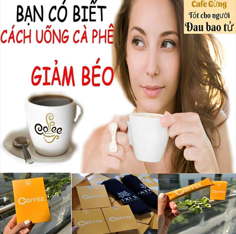 Cà Phê Gừng Giảm Cân Chính Hãng