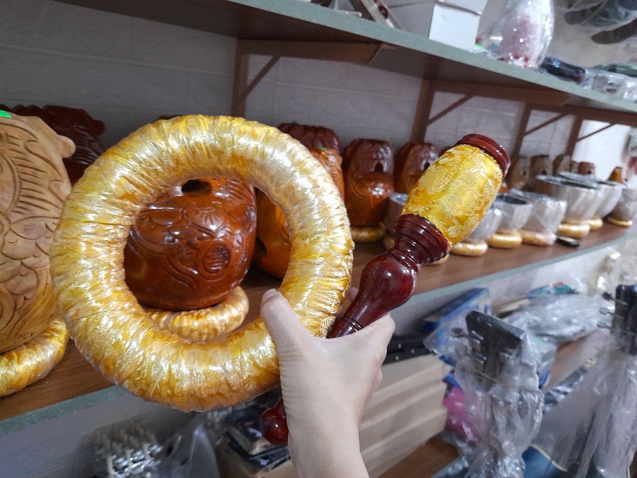 dùi đế chuông 4 tay