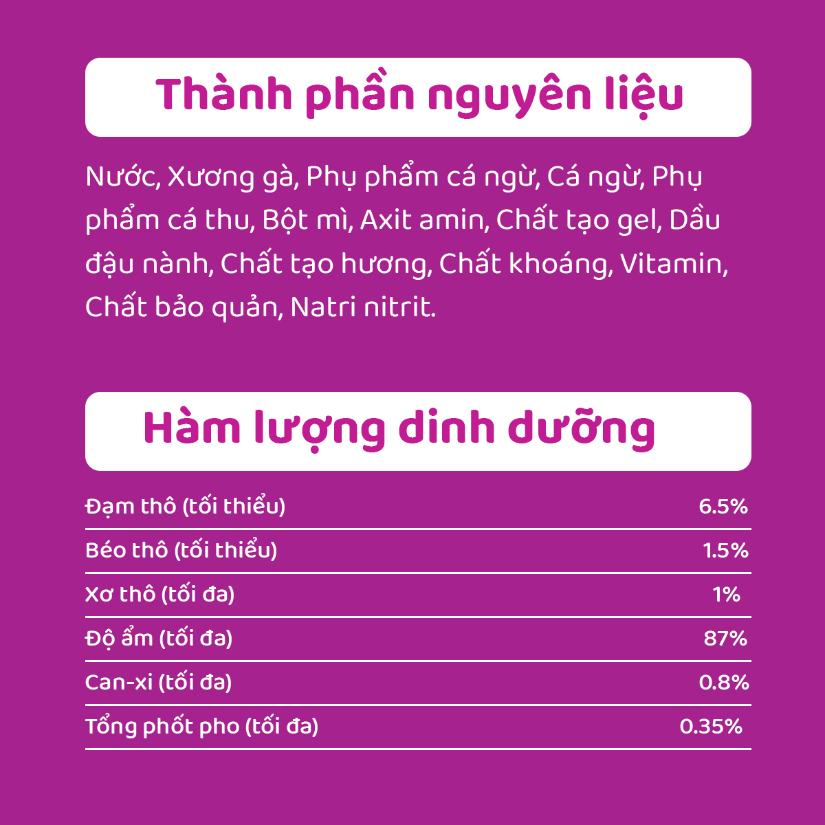 WHISKAS® Thức ăn cho mèo lớn dạng sốt (pate mèo) vị cá 80g (14 gói)