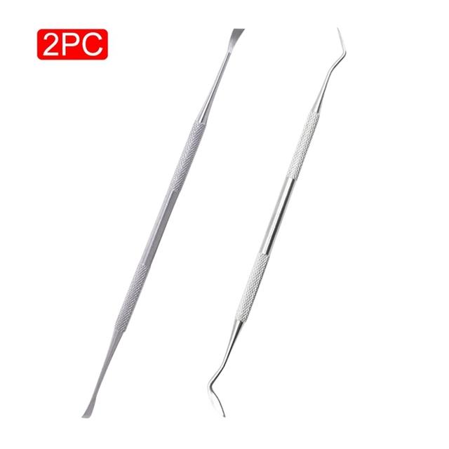 1/2pcs Pets Teeth Cleaning Tools Dogs Cats Tartar Remover Dental Stones Stainless Steel Scraper Tartar Scraper