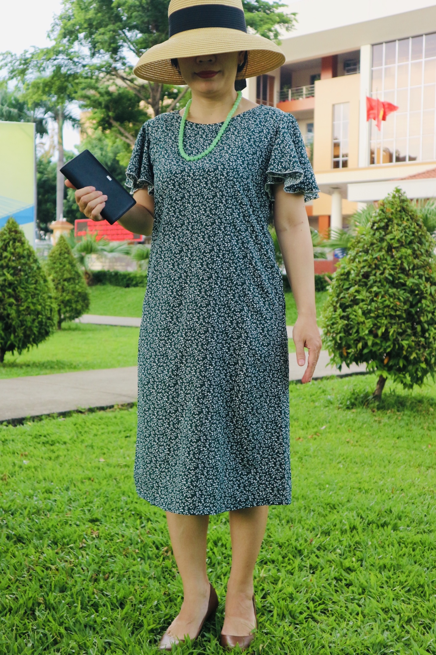 [HCM]Đầm suông tay cánh tiên (có size lớn)