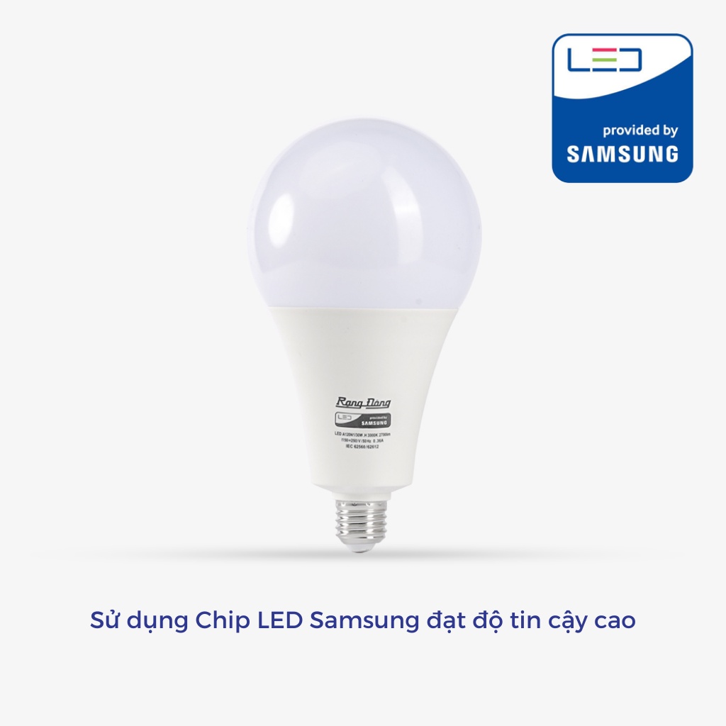 Bóng đèn LED bulb 30W Rạng Đông - SAMSUNG ChipLED