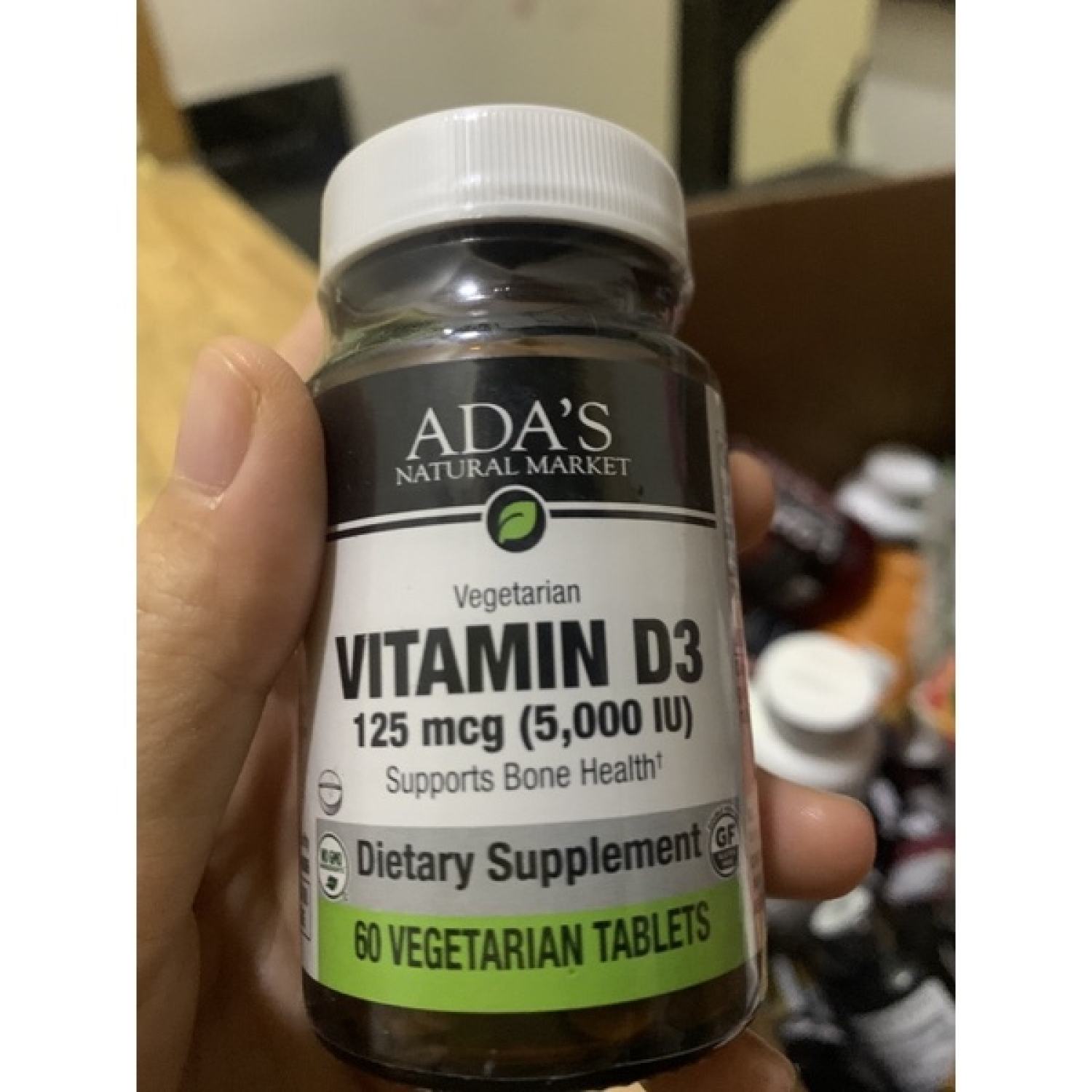 Adas bổ sung vitamin D3 125mcg