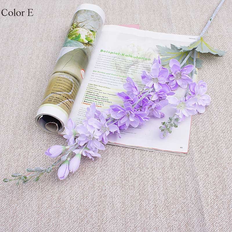 Cành hoa phi Yến kép giả dài 84cm gồm 2 nhánh