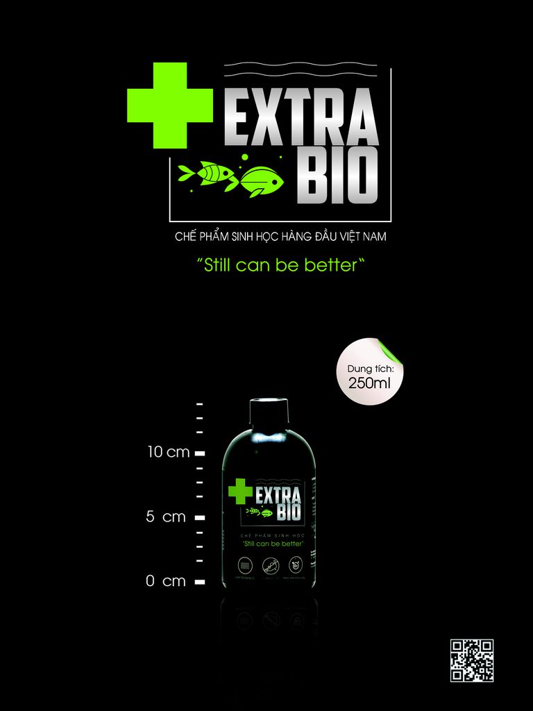 vi sinh extra bio cho hồ cá thủy sinh