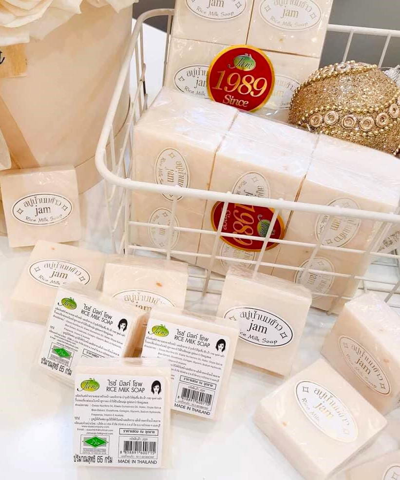 [Chính Hãng] Lố 12 Cục Xà Phòng Jam Thái Lan