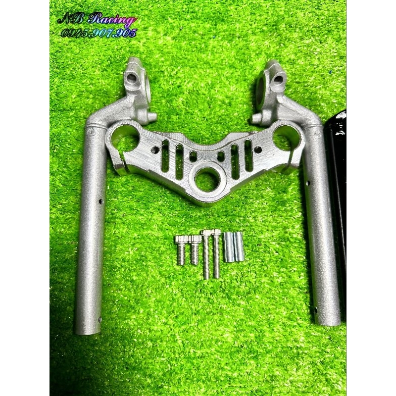 Combo Ghi Đông Nova Chảng 3 CNC Cho Satria Raider Sonic