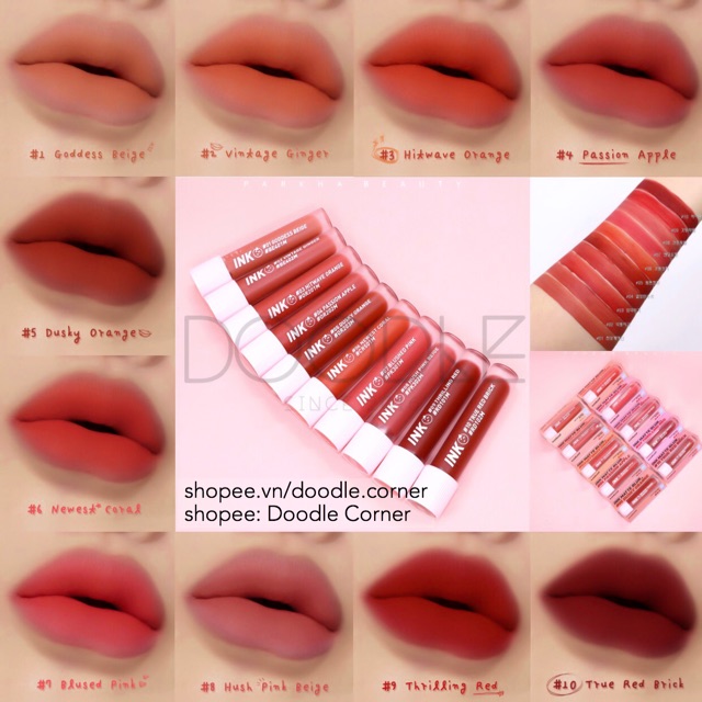[HCM]Son kem lì Peripera Ink Matte Blur Tint