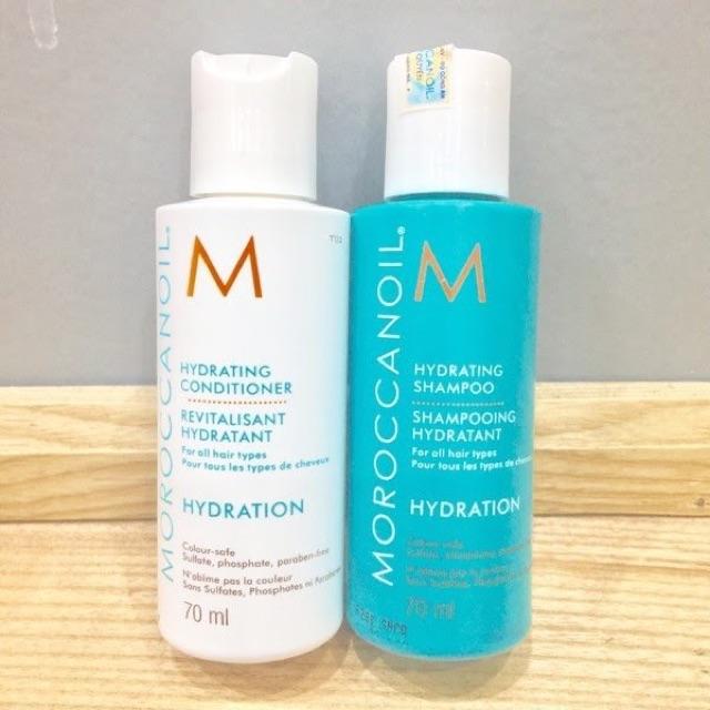 [HCM]Dầu gội xả dưỡng ẩm Moroccanoil Hydration 70mlx2