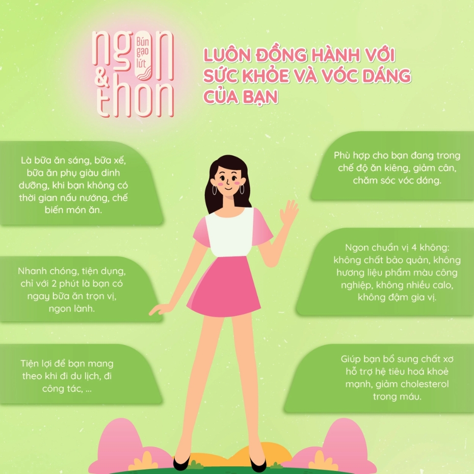 Bún Gạo Lứt Vị Rau Củ Hạt Ngũ Cốc