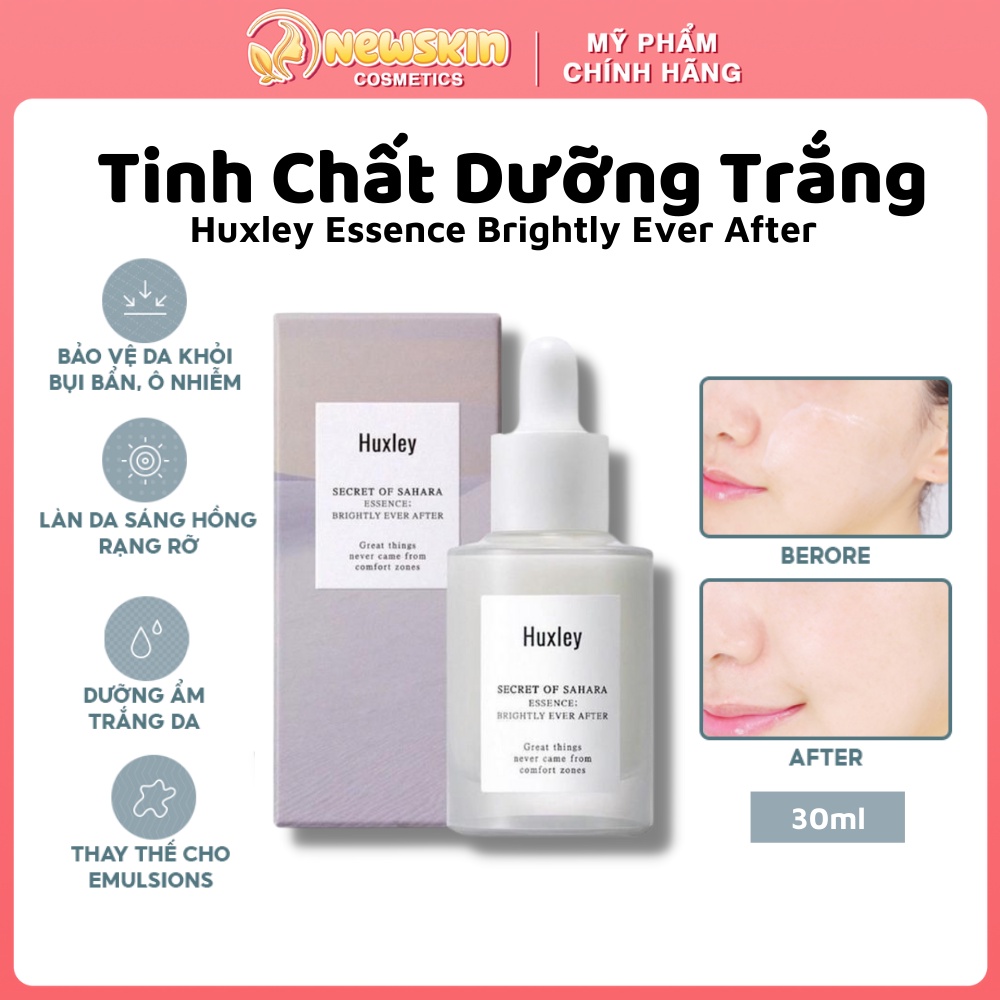 Tinh chất dưỡng trắng Huxley Essence Brightly Ever After 30ml