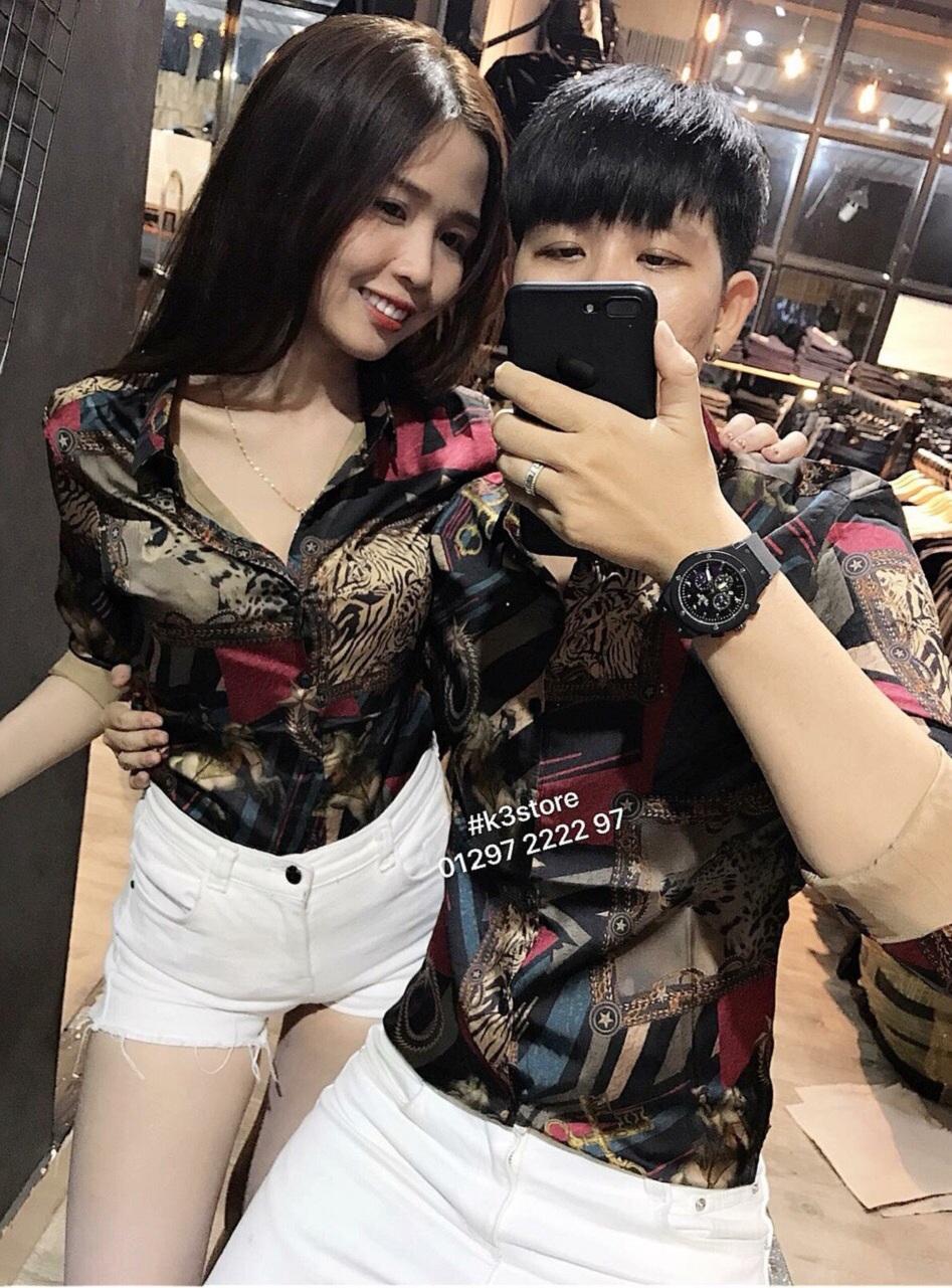 [Hoàn Tiền 15%] [HCM]AO SƠ MI HỌA TIẾT 3D CỰC MEN