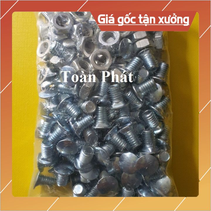 Bịch ốc ( 100 con) ốc sắt lắp kệ V lỗ