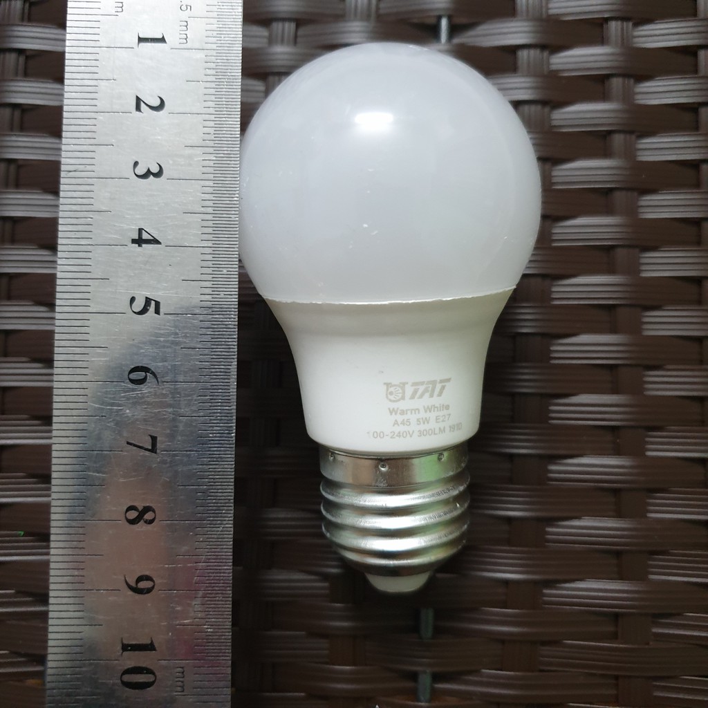 [Combo 2] 5W Led Bulb (White - Yellow)