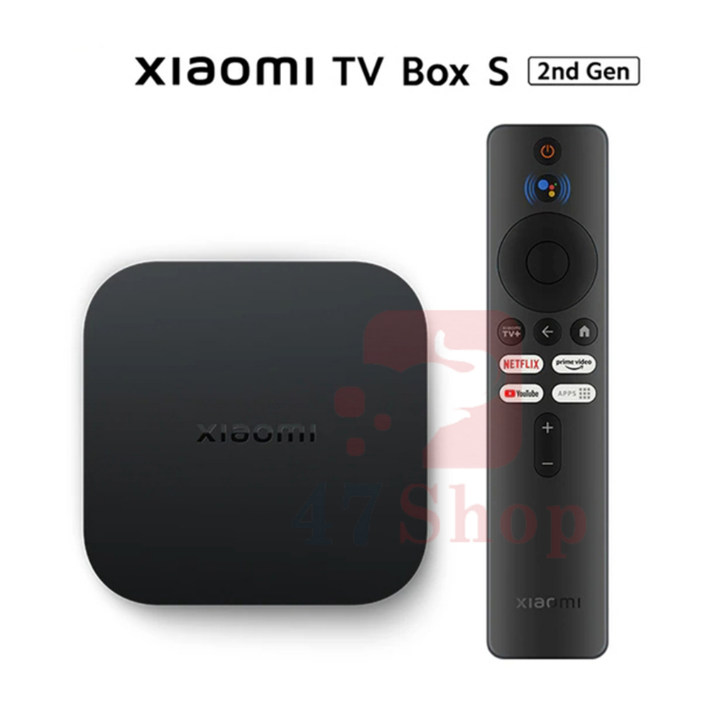 [Bản quốc tế] Android Tivi Box Xiaomi Mibox S 4K (Android 8.1) - Android TV Mi Box S 4k MDZ-28-AA ( google TV)
