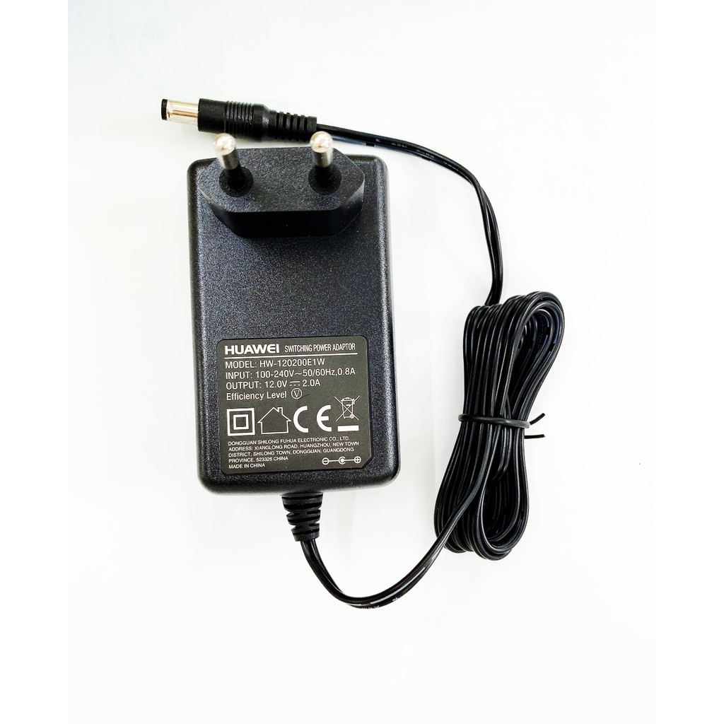 Adapter nguồn Huawei huntkey 12V 2a chân tròn