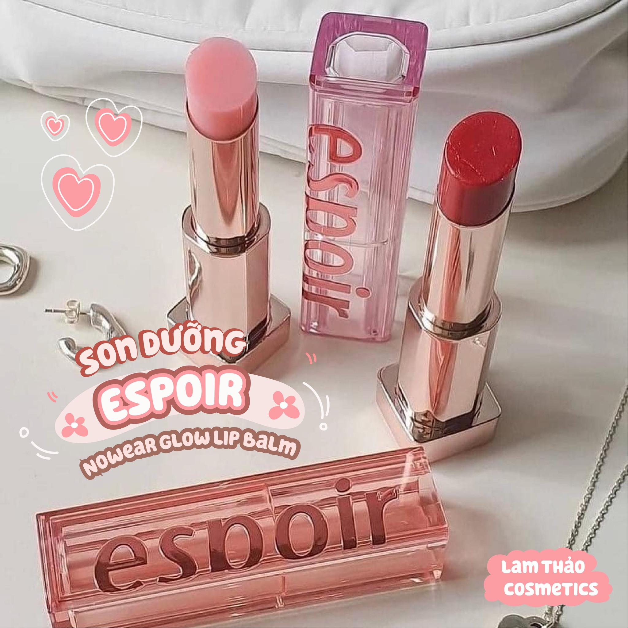 Son Dưỡng Espoir Nowear Glow Lip Balm